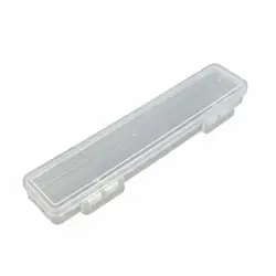 Caja organizadora transparente con tapa para documentos y accesorios de perro y gato