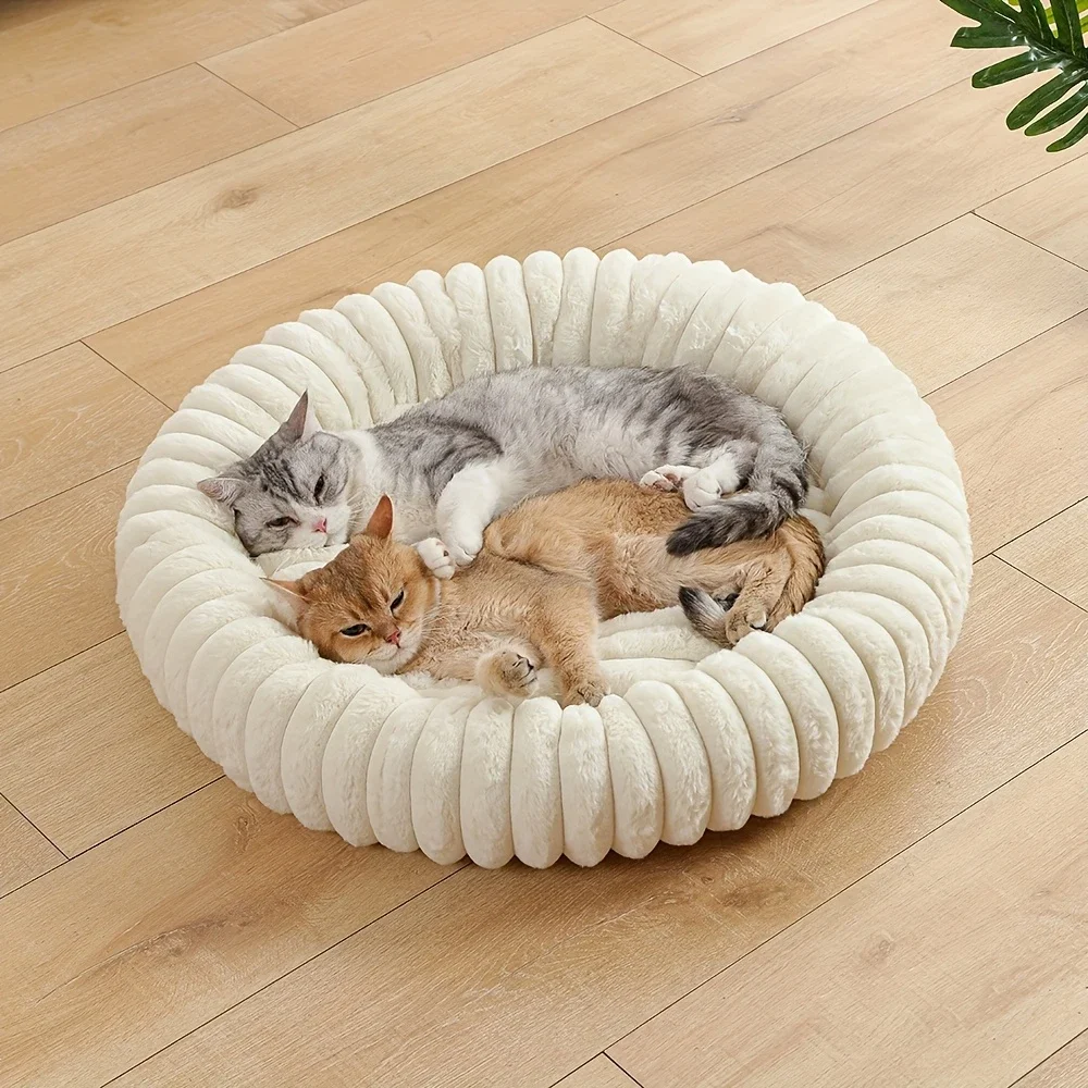 OUZEY Cama para Gatos vista lateral