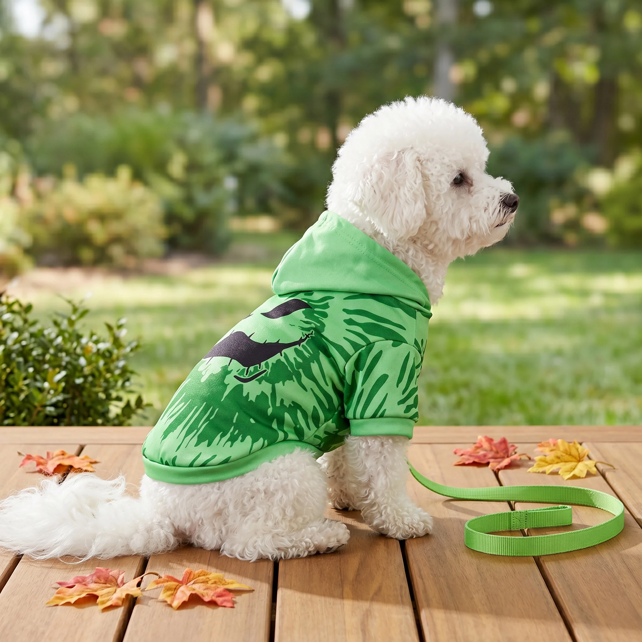 Sudadera de Halloween para perros y gatos con capucha de calabaza - imagen 4