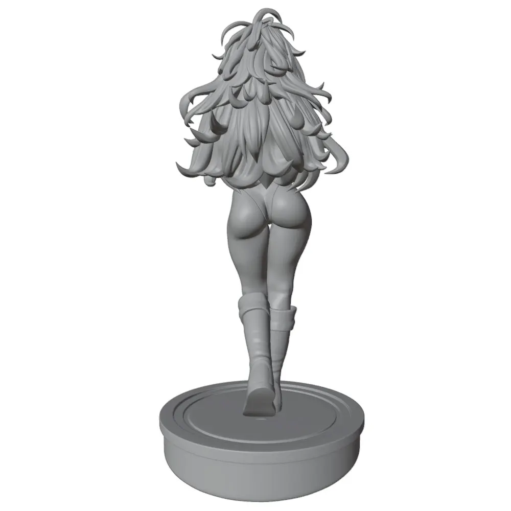 Figura Resina GK Escala 1/24 Chica Coleccionable 75mm – Kit Miniatura DIY sin Pintar - imagen 5