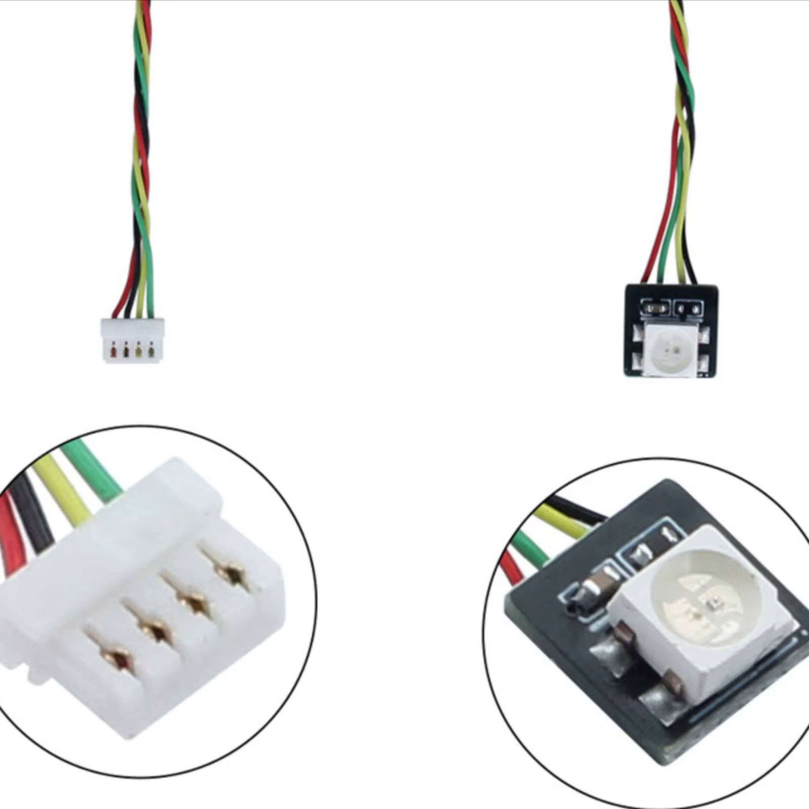 Placa LED miniatura con cable para collares de perros y gatos - imagen 2