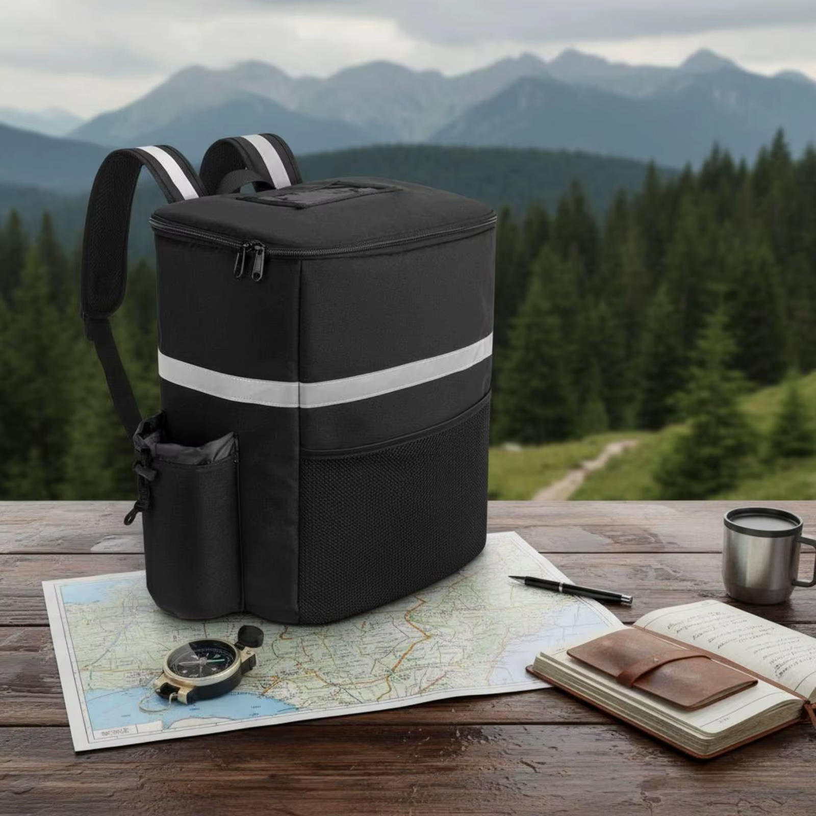 Mochila térmica aislada para reparto – Conserva calor y frío - imagen 3