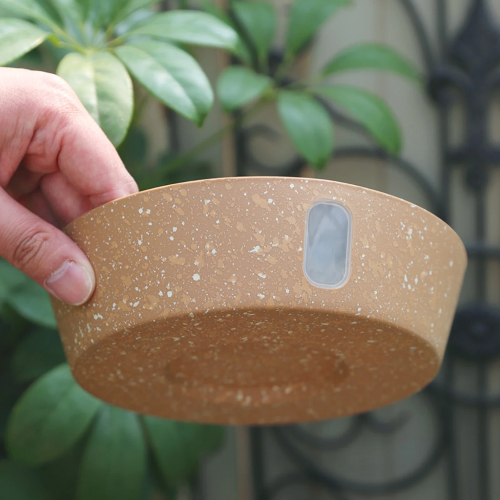 Maceta colgante de plástico bicolor para gatos y perros, jardín - imagen 5