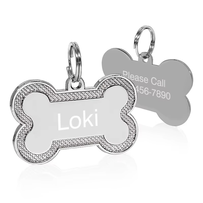 Etiqueta identificativa grabada para perros y gatos collar antipérdida - imagen 5