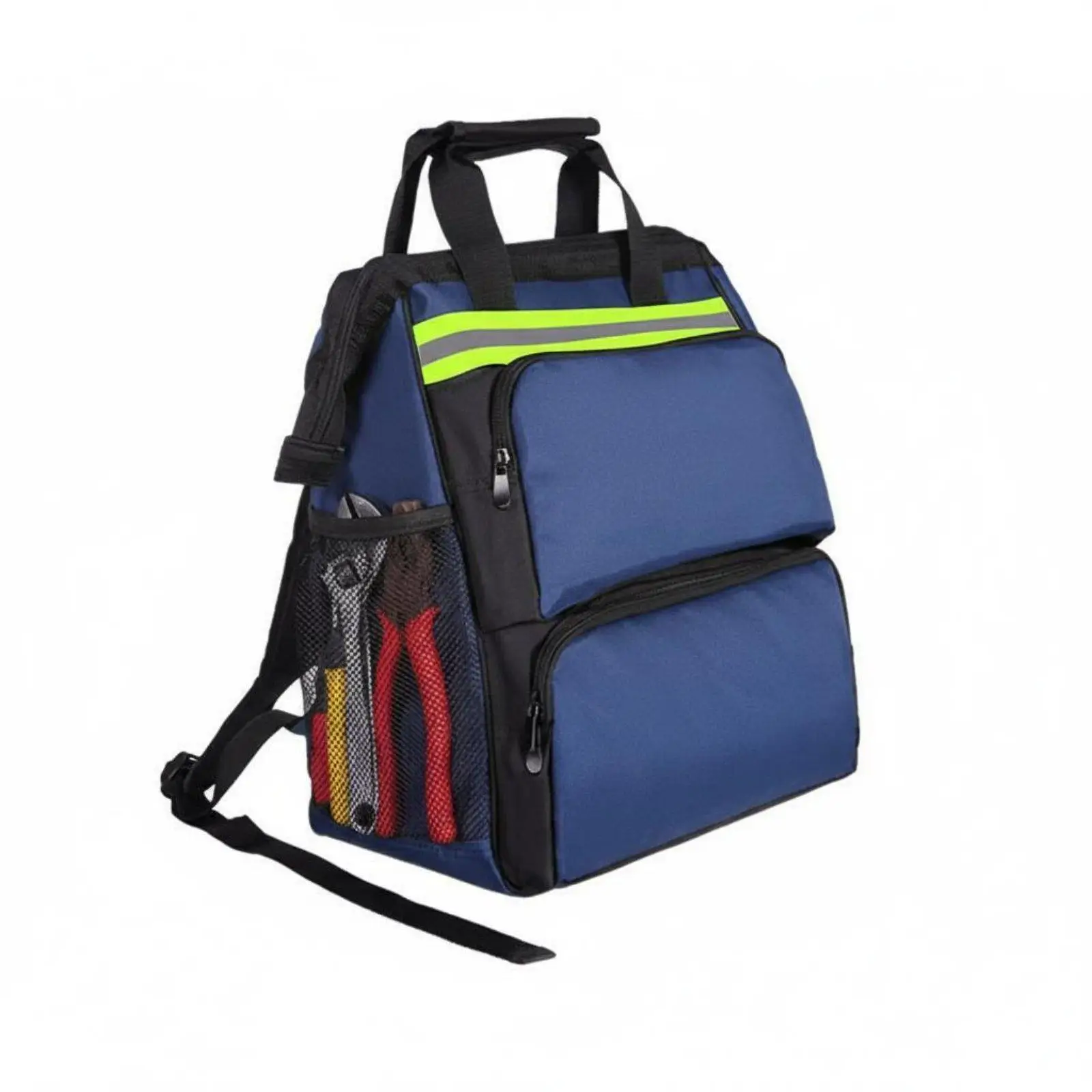 Mochila Portaherramientas de Lona con Organizador y Gran Capacidad para Electricistas - imagen 4