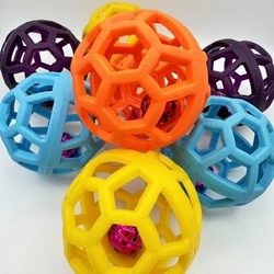 Juguete con Campana para Perros y Gatos – Mordedor en Forma de Rombo