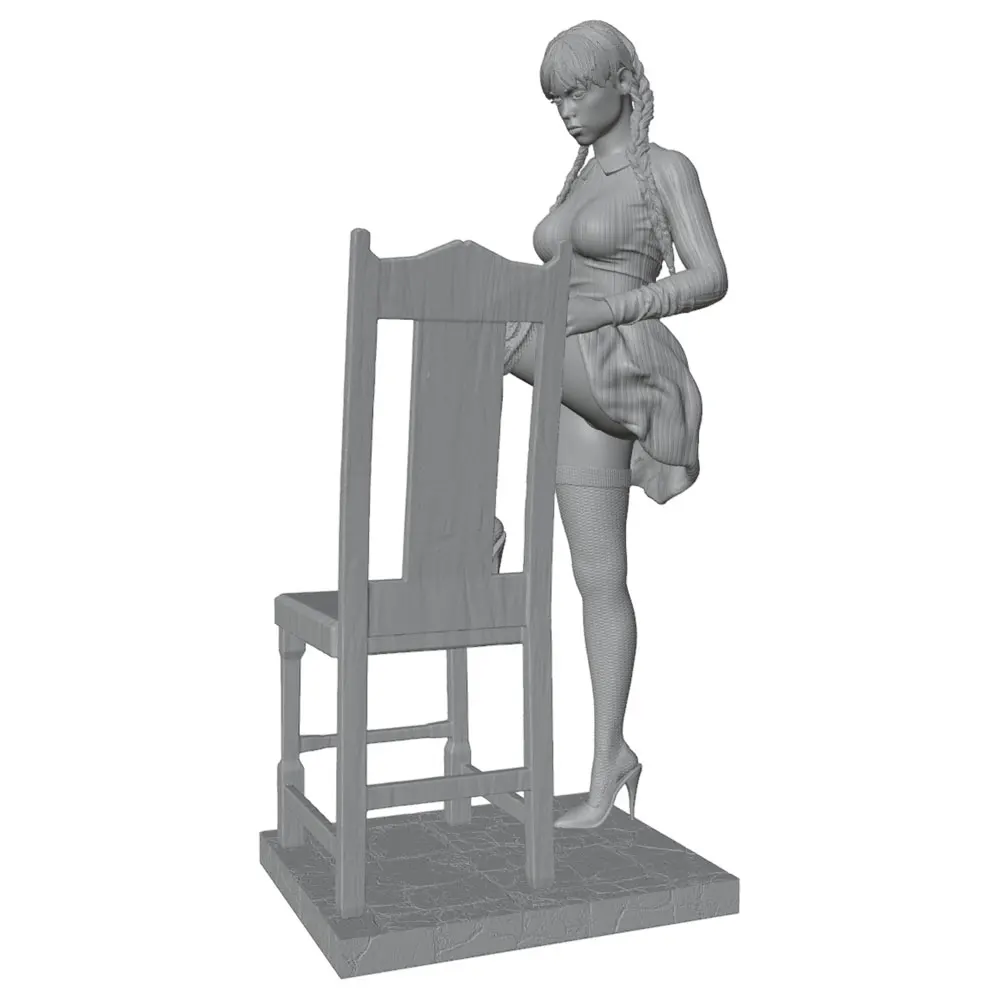 Detalle del kit de modelo de figura de resina de 75 mm