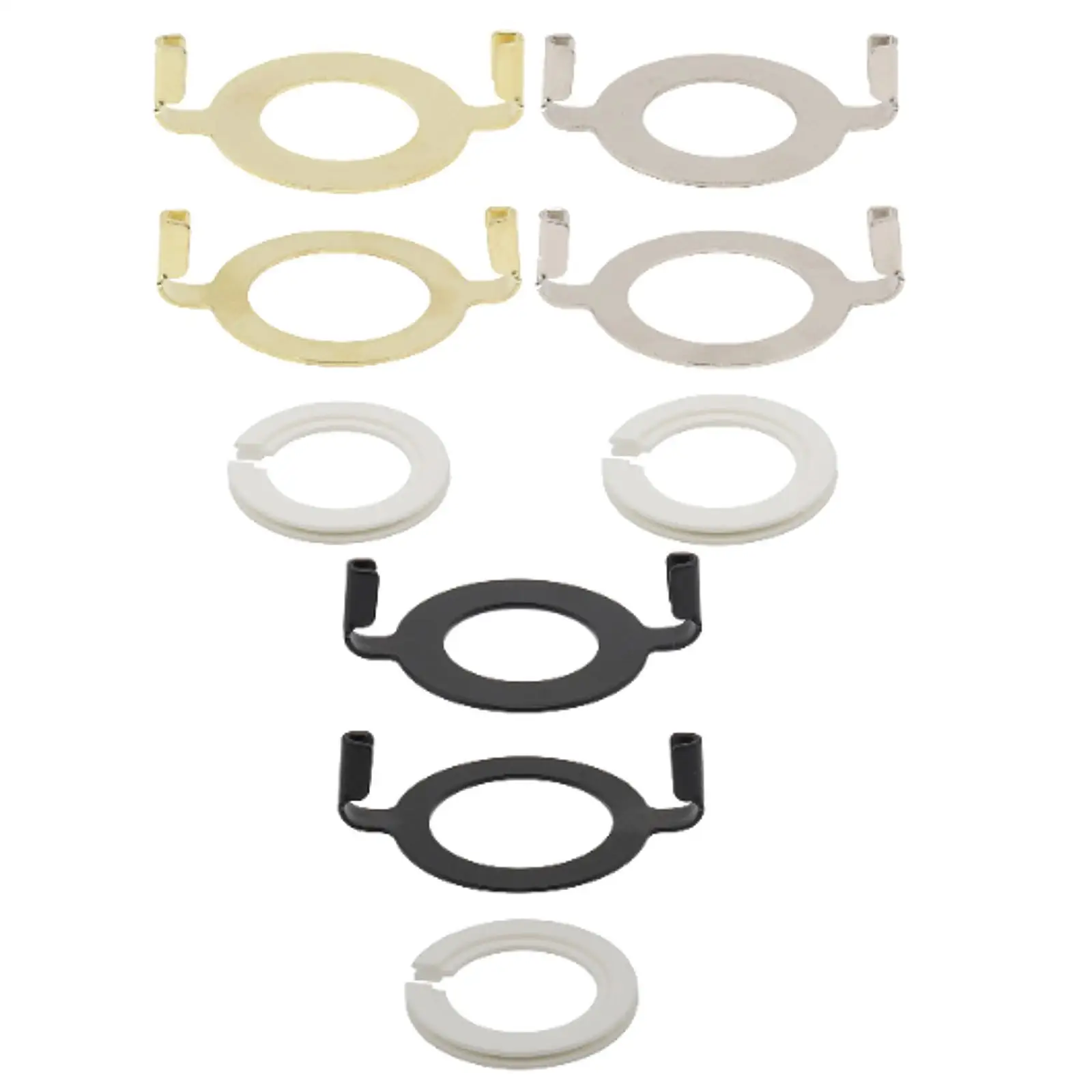 Adaptador E27 a E14 para lámpara tipo arco – Soporte metálico con anillo reductor - imagen 3