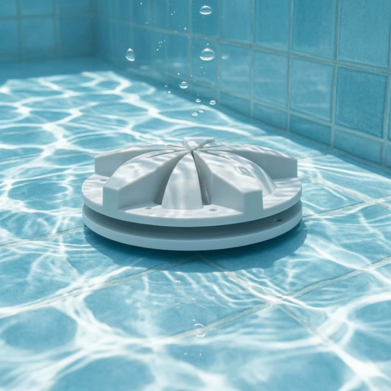 Tapa de desagüe antivórtice ABS para salida de piscina, accesorio - imagen 3