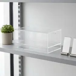 Caja Acrílica para Fichas de Mahjong – Contenedor Organizador Transparente
