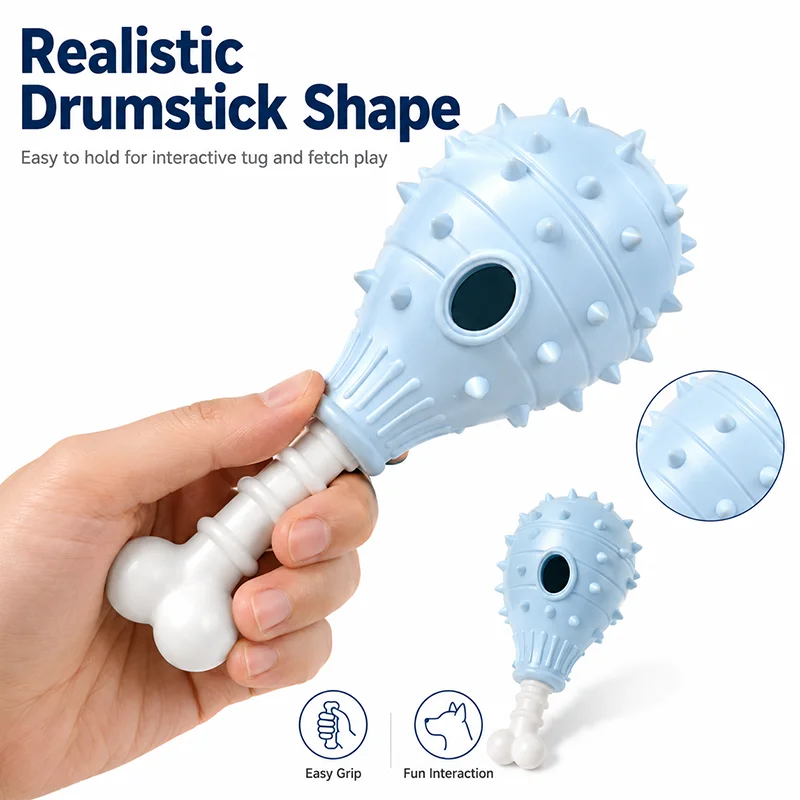 Juguete dispensador de golosinas masticable para perros, TPR