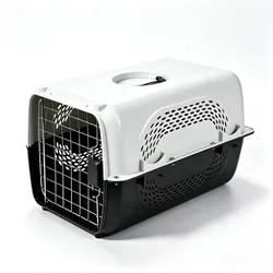 Transportín Rígido para Gatos y Perros Pequeños con Ventilación