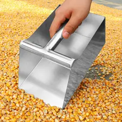 Recogedor de polvo acero inoxidable con bandeja metálica