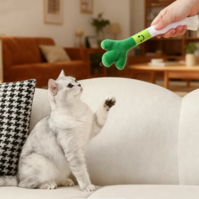 Juguete interactivo para gatos con sonido y campana masticable - imagen 2