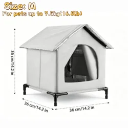 Colchoneta cama impermeable plegable fresca para gatos y perros