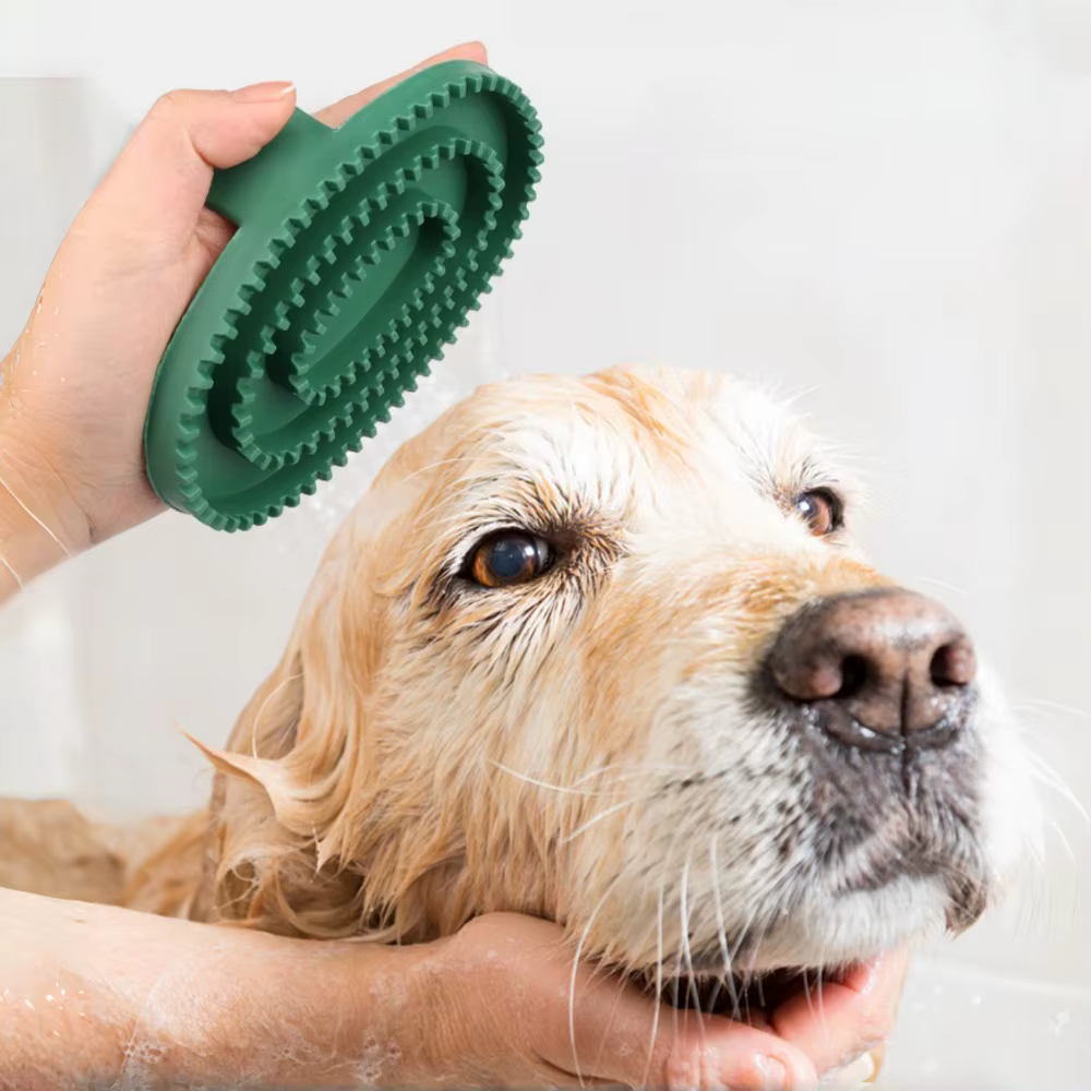 Cepillo Silicona 2 en 1 para Gatos y Perros – Baño, Masaje y Quitapelos - imagen 2