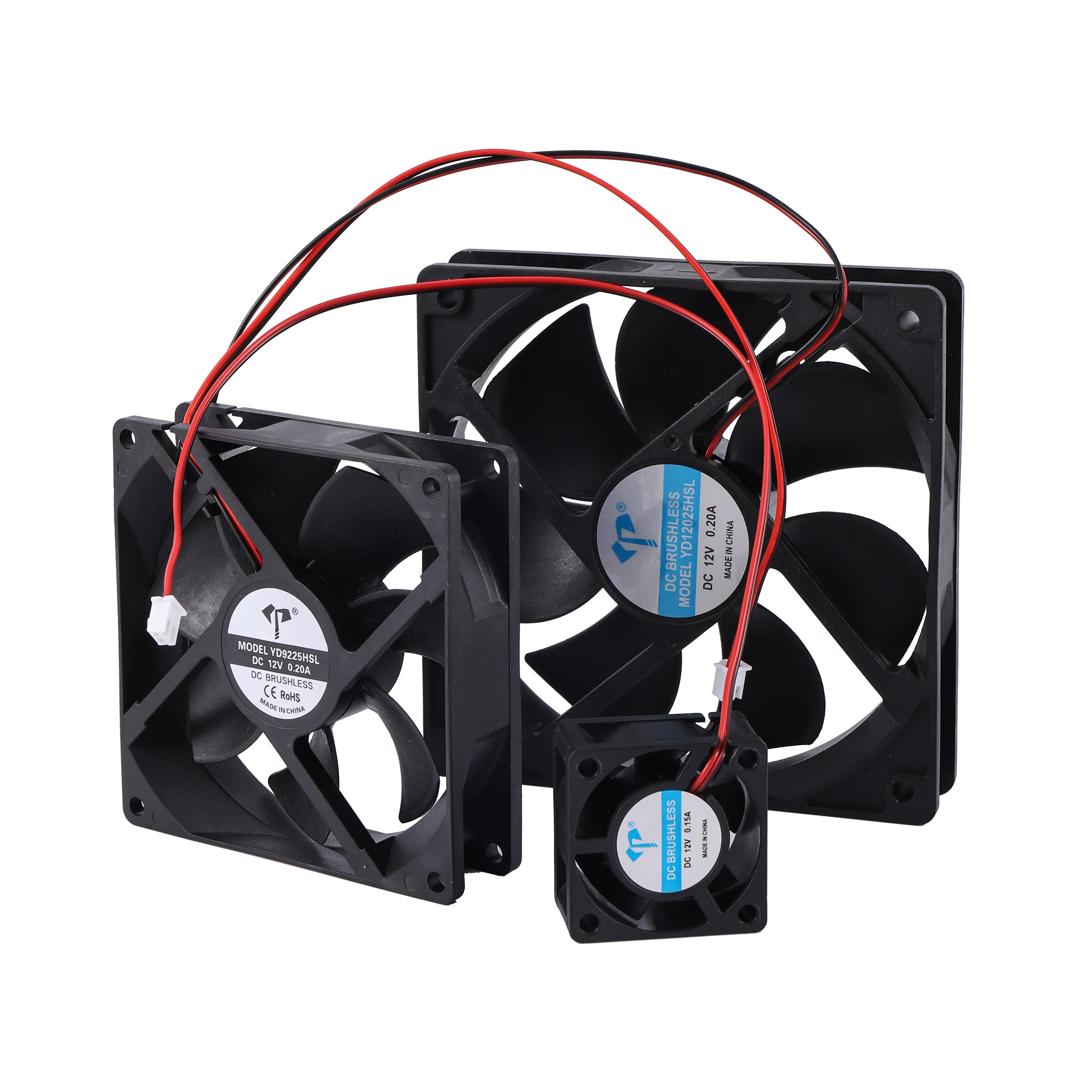 Comparativa tamaños ventilador