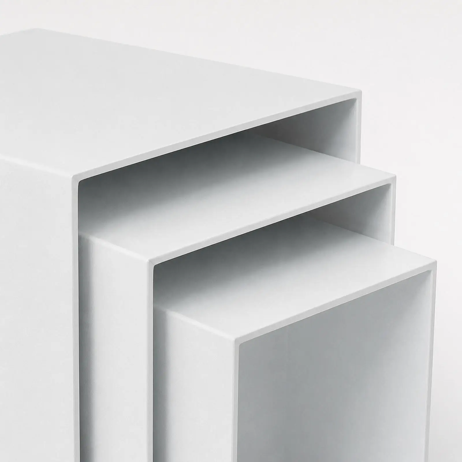 Soportes elevadores de acrílico en forma de cubo, 3 unidades