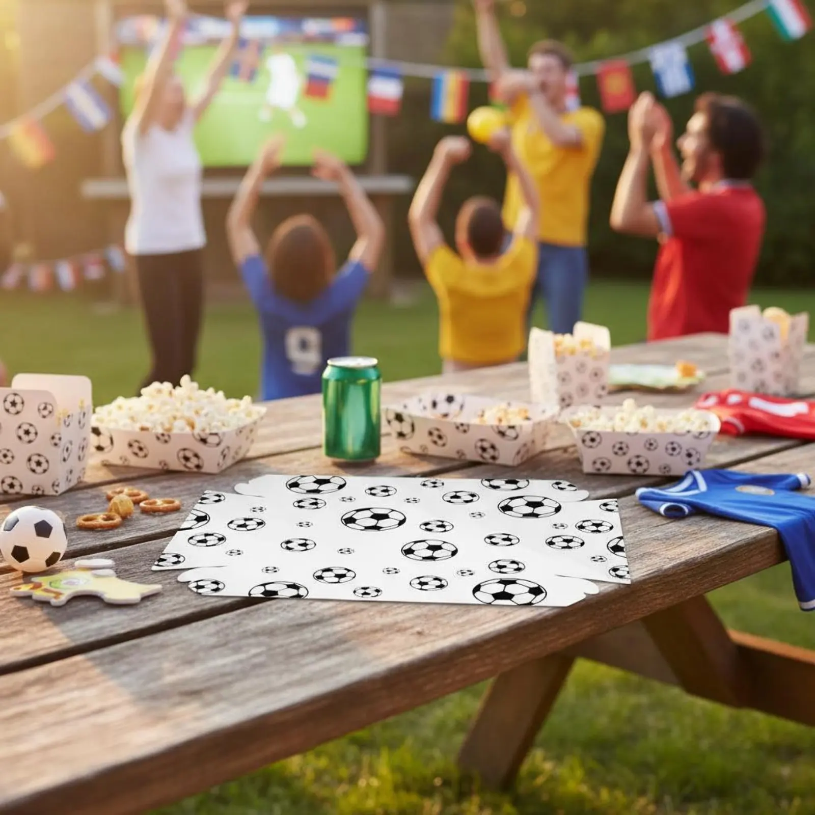 Recipientes para aperitivos barco, montaje fácil, temática deportiva - imagen 5