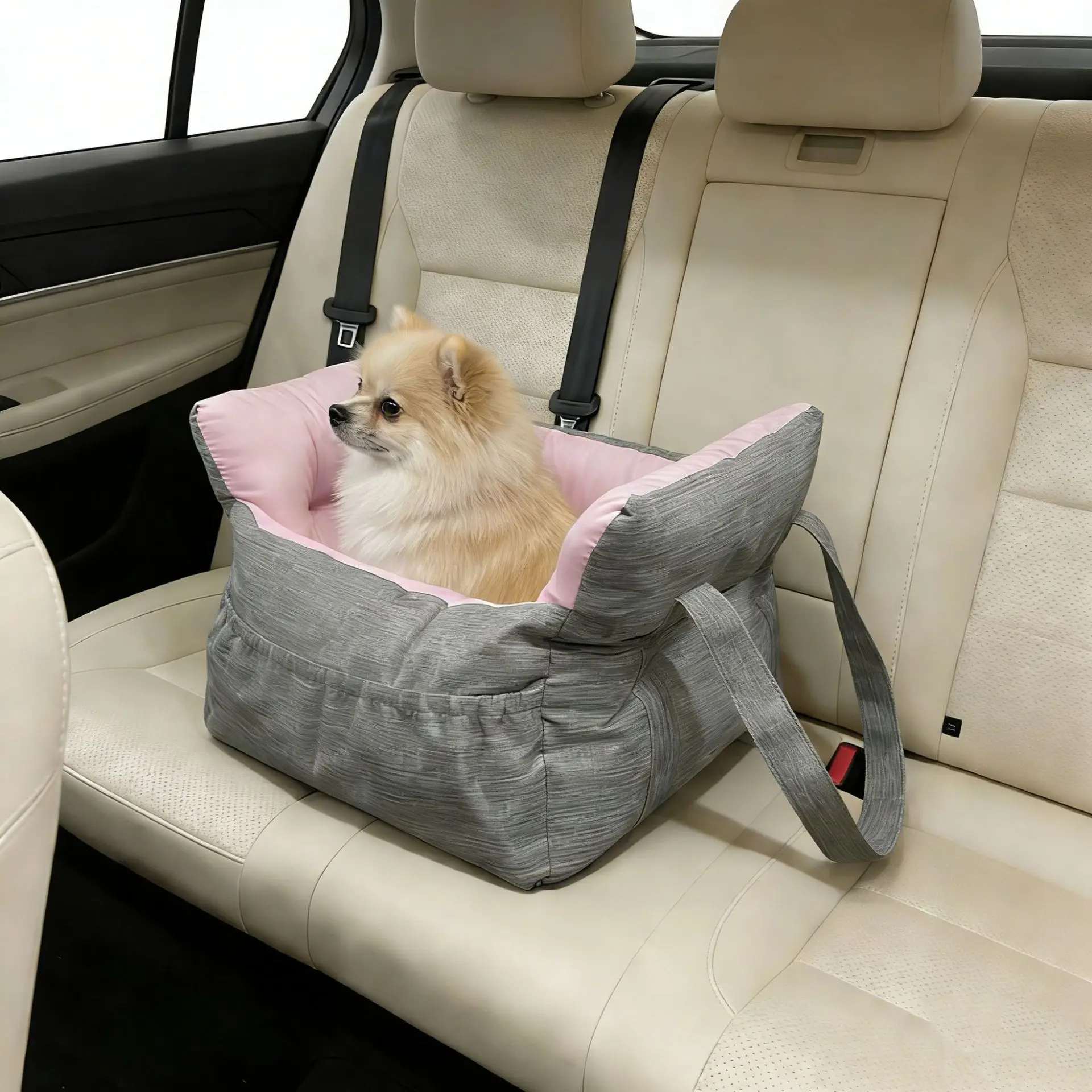 Cama impermeable portátil para gatos y perros: coche, hogar y viaje - imagen 2