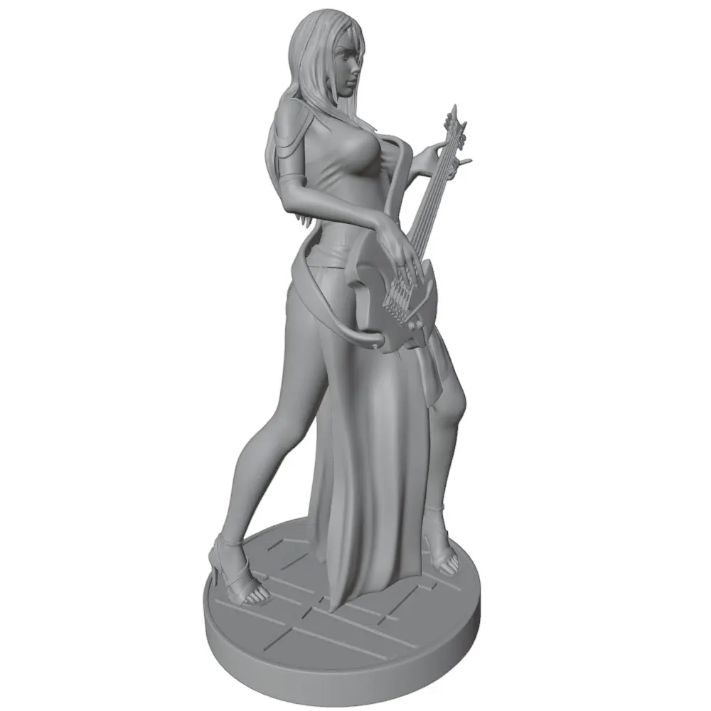 Figura resin 1/24 DIY sin pintar ni montar – Modelo GK 75mm - imagen 2