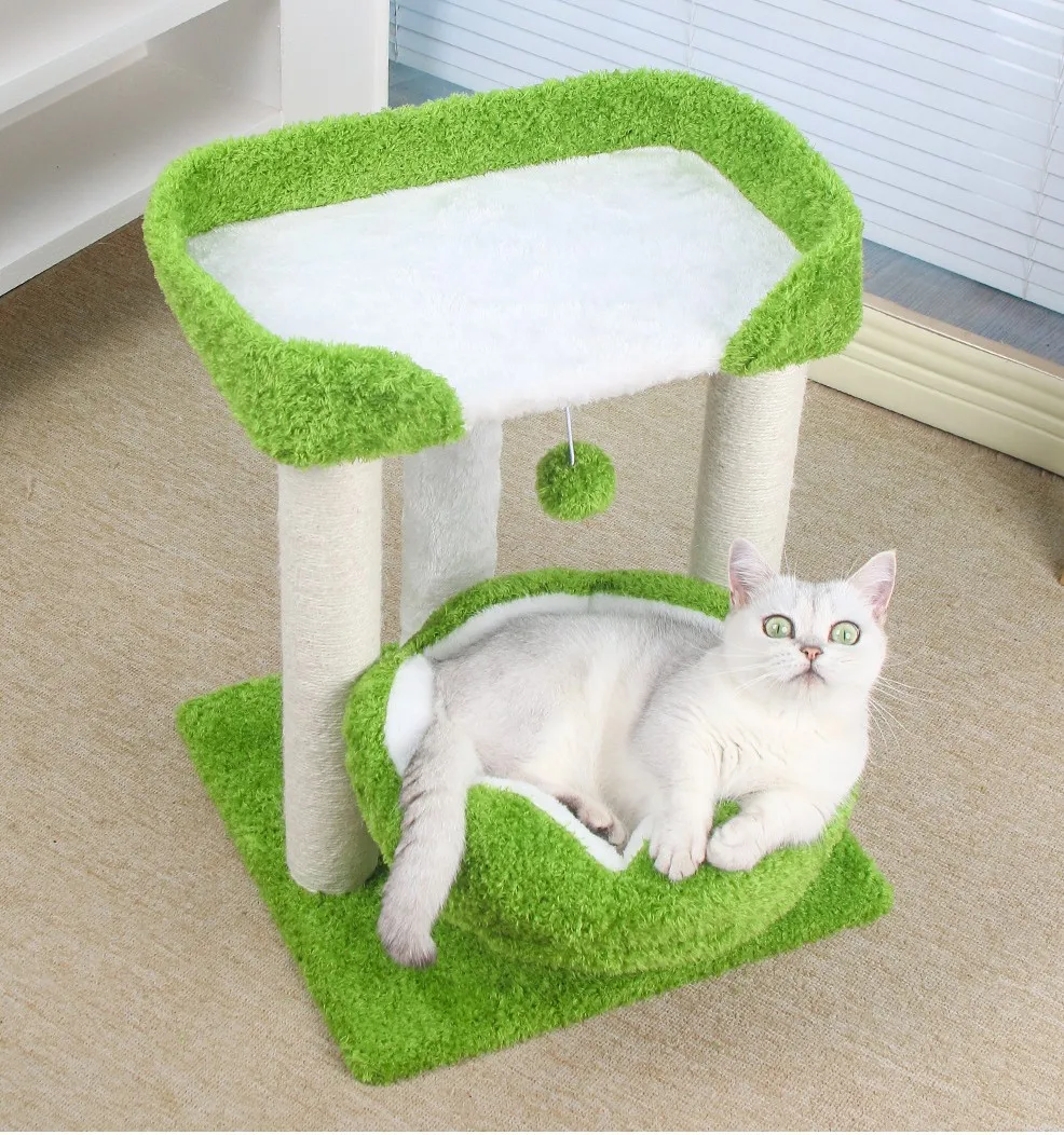 Estructura del árbol rascador para gatos