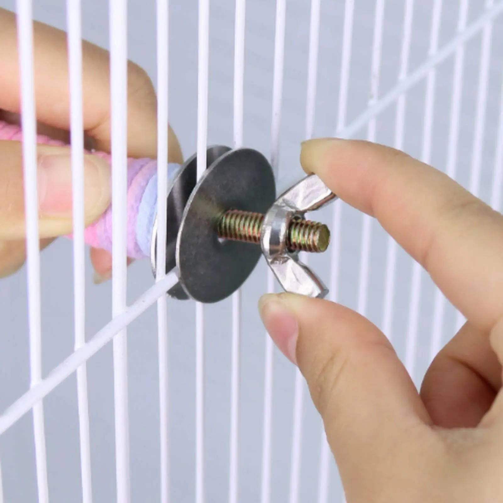Cuerda para loros flexible de algodón moldeable, accesorio de perchas - imagen 5