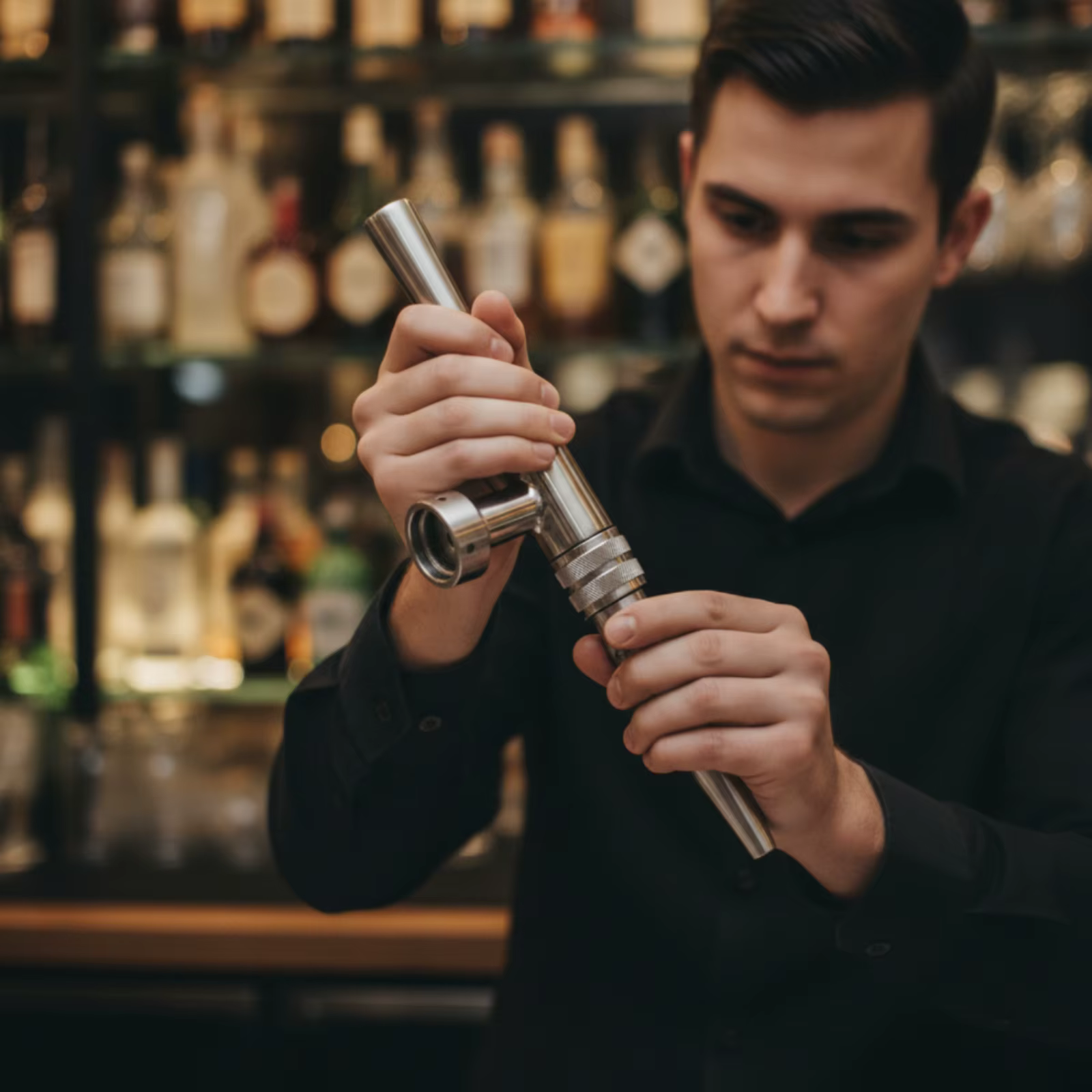 Grifo cerveza acero inoxidable para bares y restaurantes - imagen 2