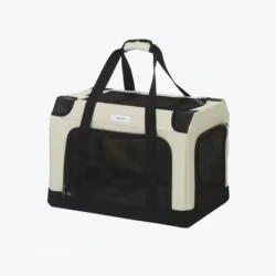 Bolsa de transporte transpirable para gatos y perros, plegable