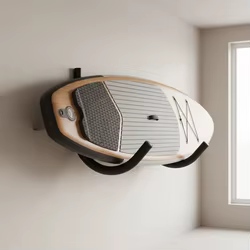 Soporte acolchado pared para kayak y paddle surf – Ahorra espacio