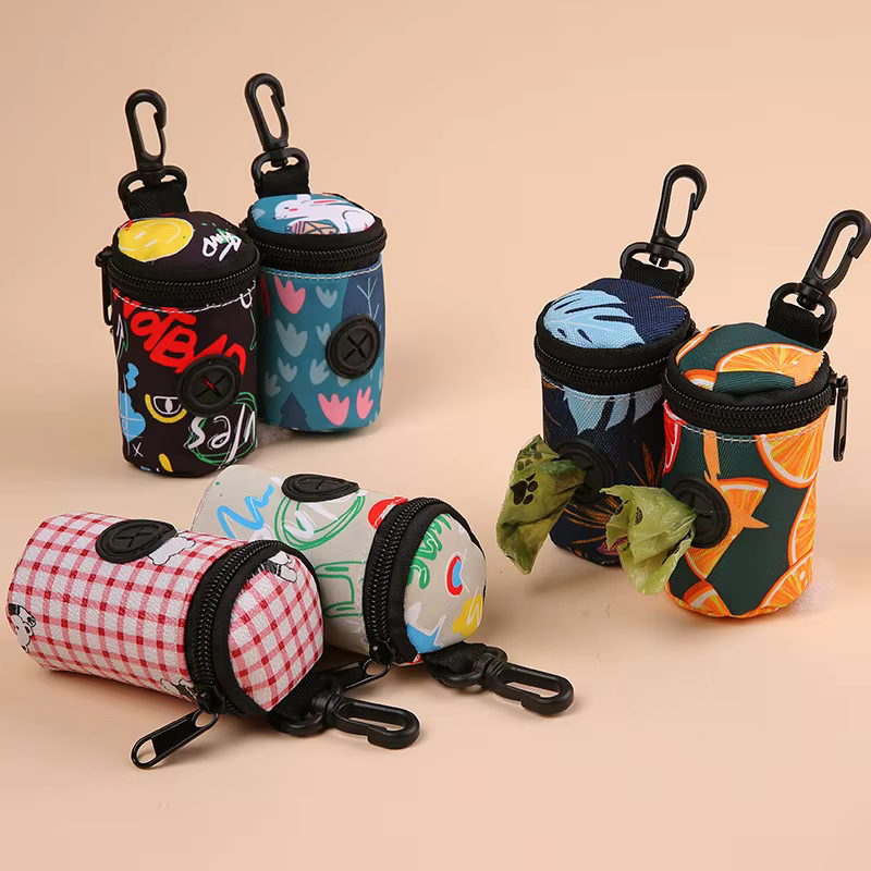 Dispensador portátil de bolsas para excrementos de perro – Colgable - imagen 4