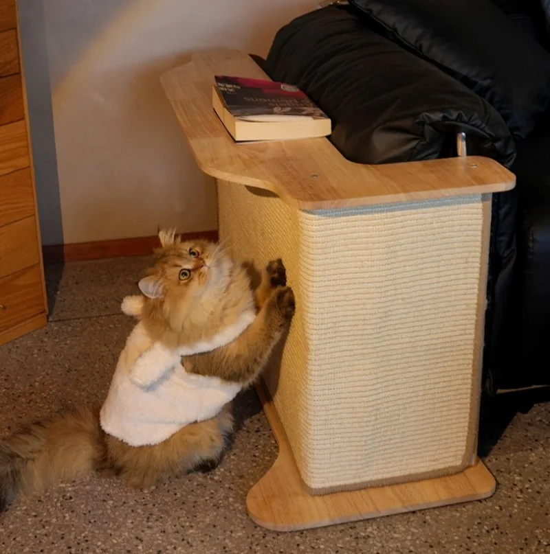 Sofá rascador y protector para gatos
