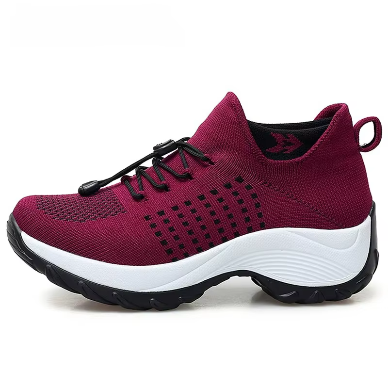 Zapatos de caminar transpirables de malla antideslizantes para mujer - imagen 2