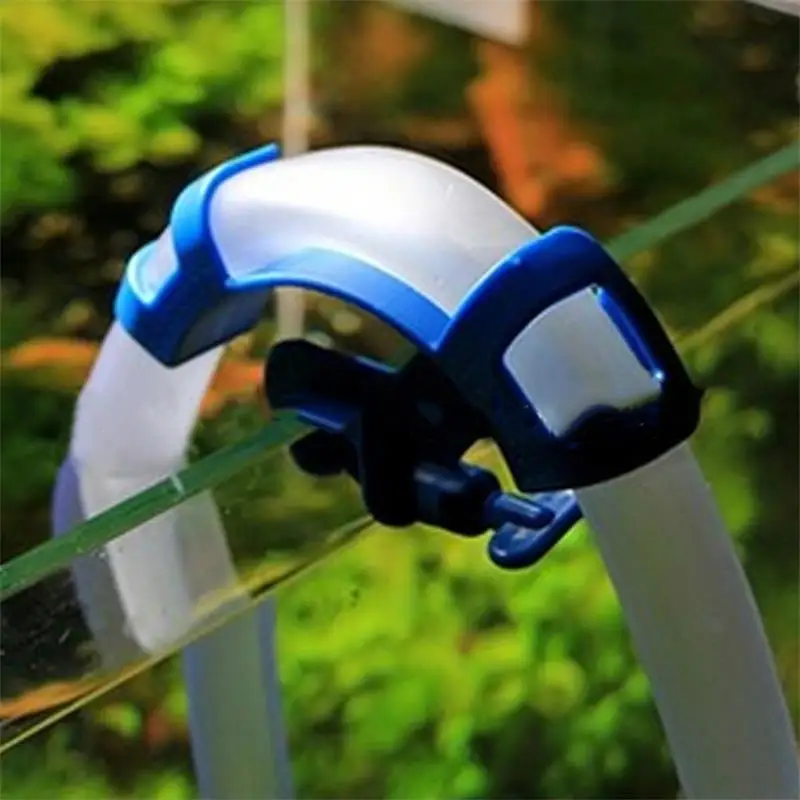 Abrazadera para manguera de filtro de acuario con clip de fijación - imagen 2