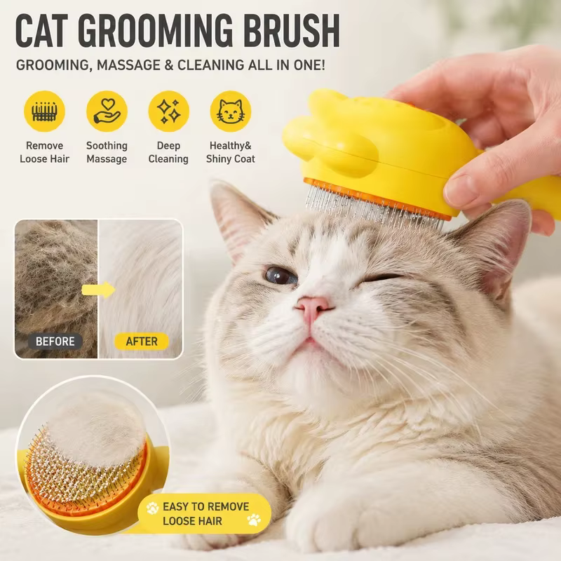 Peine quitapelos automático para perros y gatos de pelo largo - imagen 2