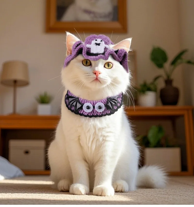 Bufanda y accesorios en uso