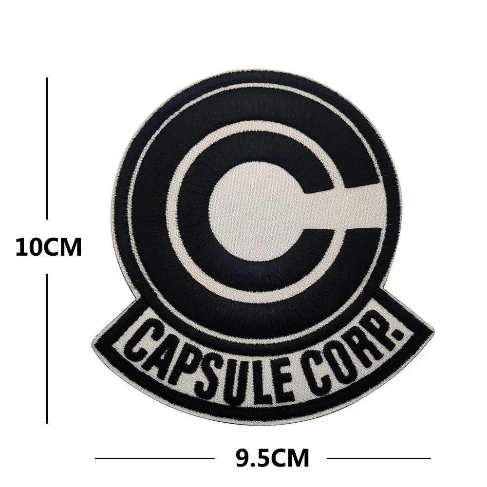 Parche Capsule Corp - conjunto en prenda