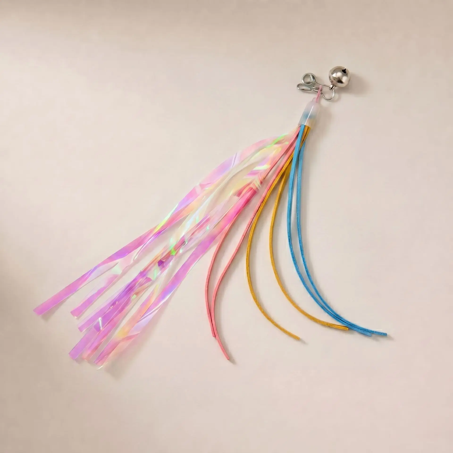 Set 3 varitas juguete con pluma para gatos - imagen 3