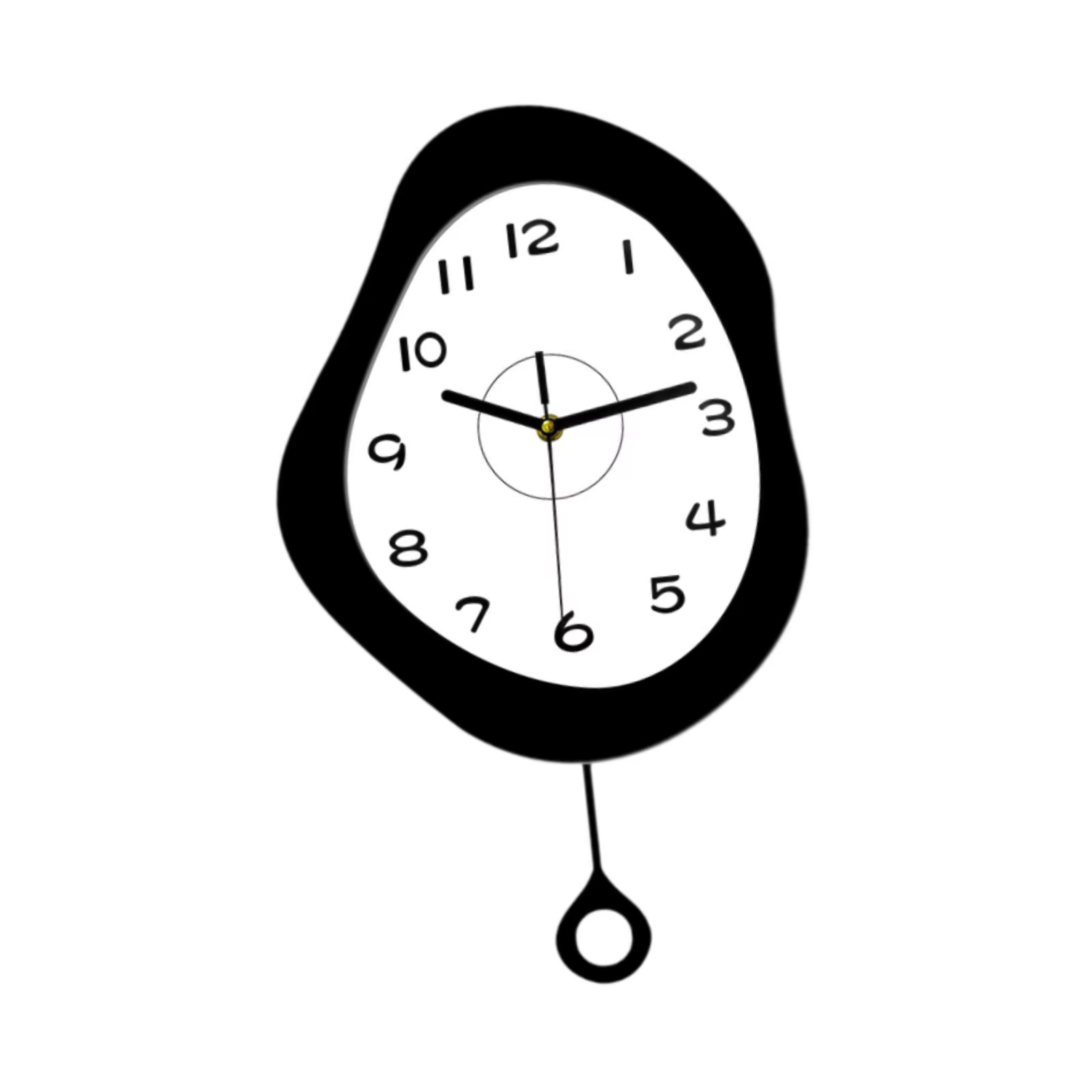 Reloj de pared silencioso sin tictac moderno decorativo hogar - imagen 3