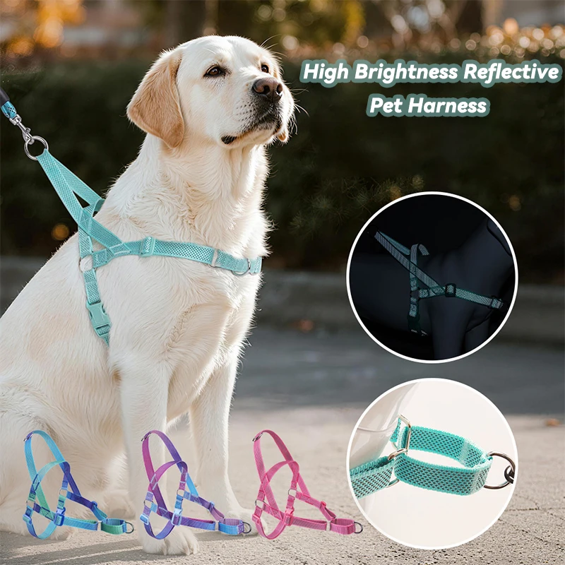 Arnés antirones para perro reflectante y antiestrangulamiento - imagen 5