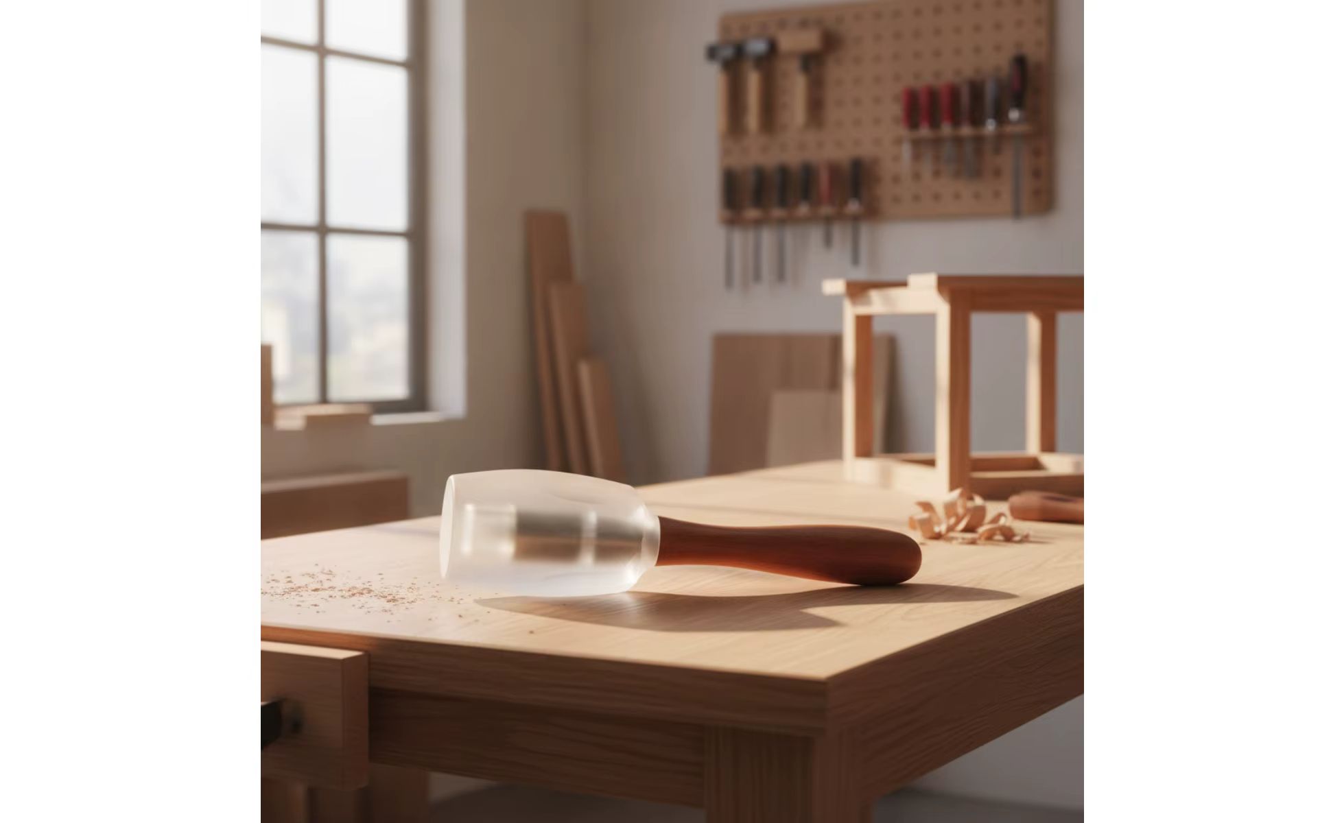 Mazo compacto para ensamblaje de piezas de madera
