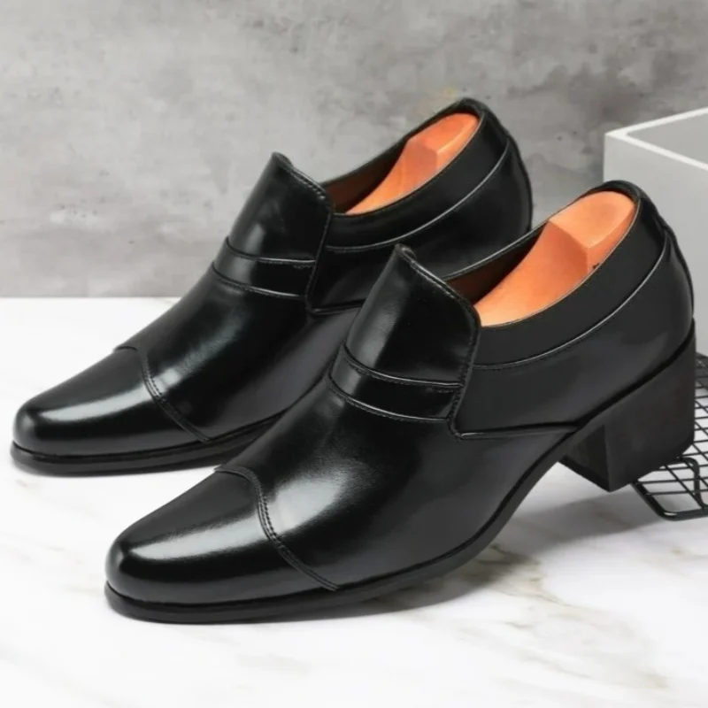Mocasines de Cuero para Hombre – Zapatos Casuales y de Fiesta - imagen 3