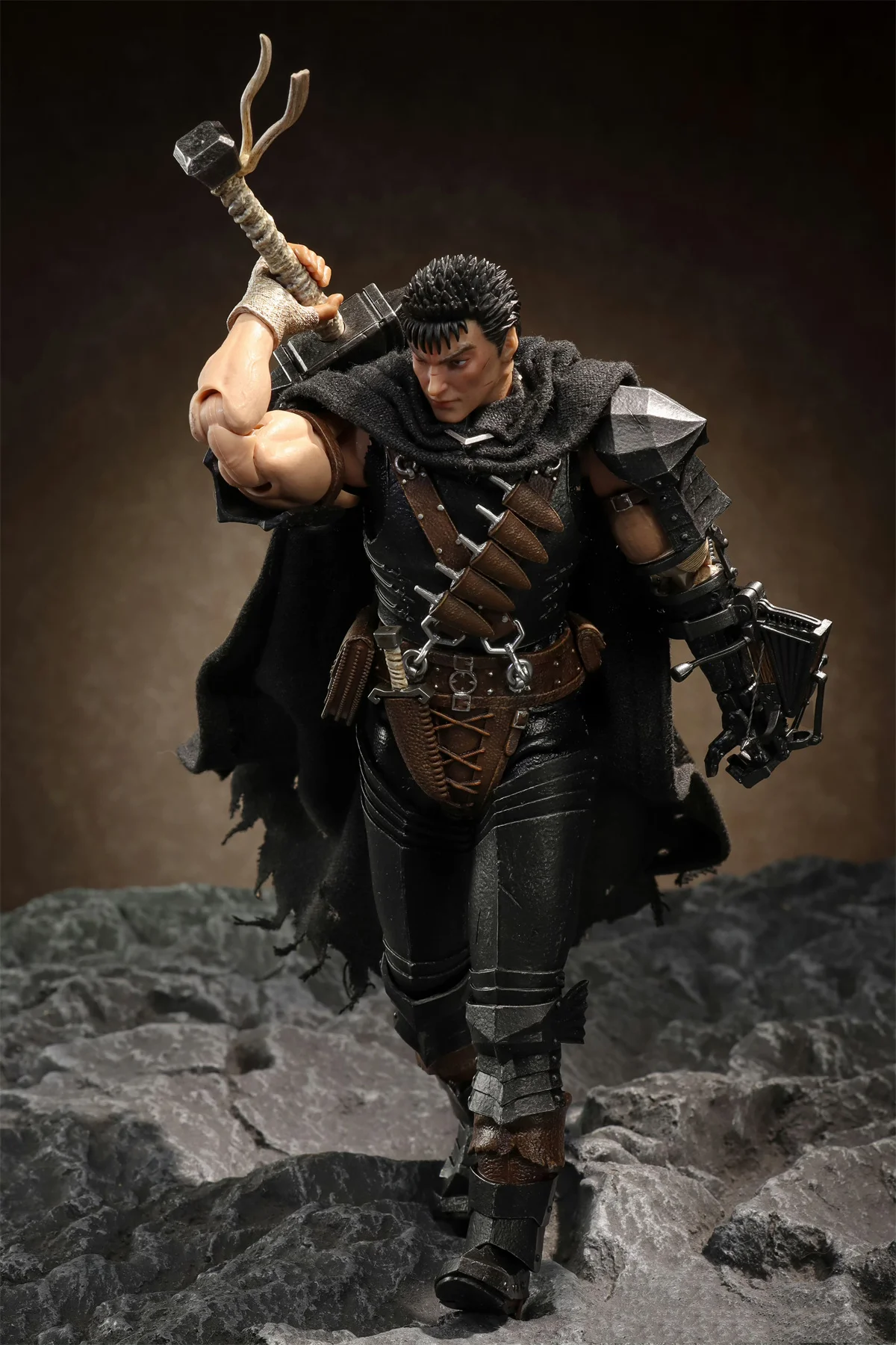 Figura de acción Guts Berserker 1/12 – Coleccionable articulado anime - imagen 2