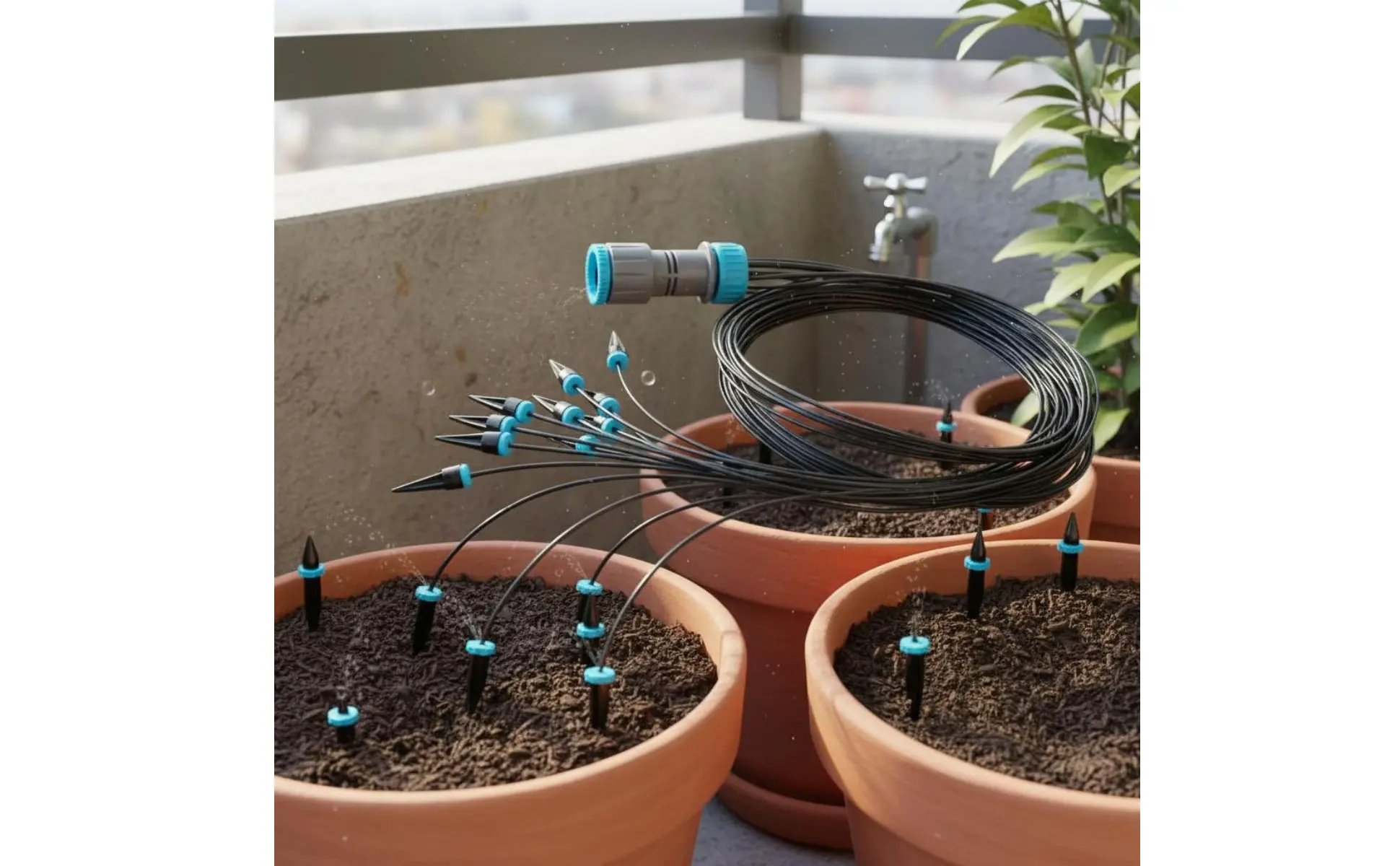 Conexión del sistema a grifo doméstico