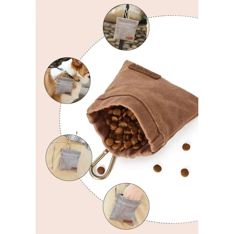 Bolsa de premios para perros, portátil y resistente para entrenamiento - imagen 2