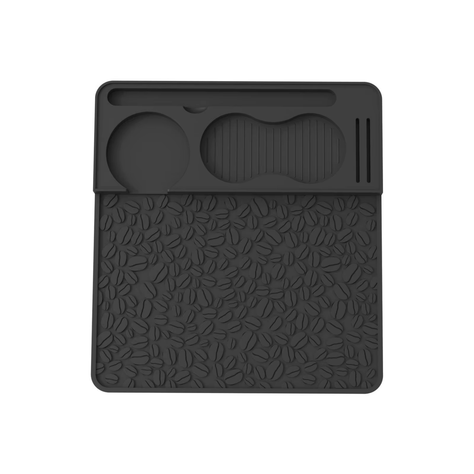 Alfombrilla Silicona Prensa Café – Organizador Extraíble para Tamper y Vasos - imagen 5