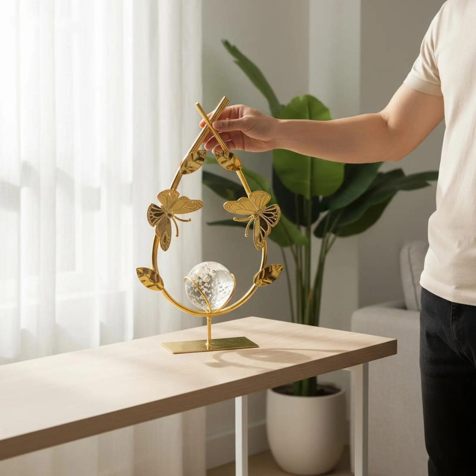 Esfera de cristal decorativa elegante apta para gatos y perros - imagen 5