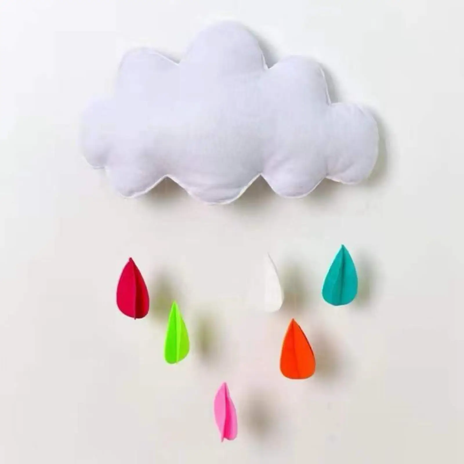 Decoración colgante de nubes para habitación infantil, 5 piezas - imagen 5
