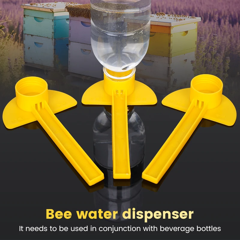 Alimentador plástico para abejas vista frontal