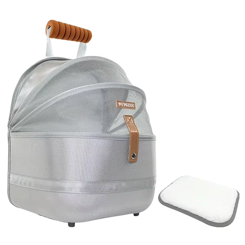 Vista de la mochila con diseño transpirable